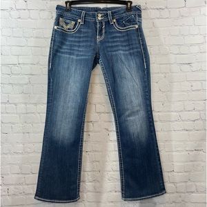 Vigoss New York Bootcut, Embellished Jeans, Size 11/12